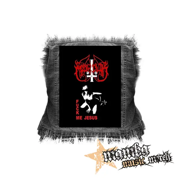 MARDUK - Fuck Me Jesus - chrbtová nášivka (36 x 27 cm)
