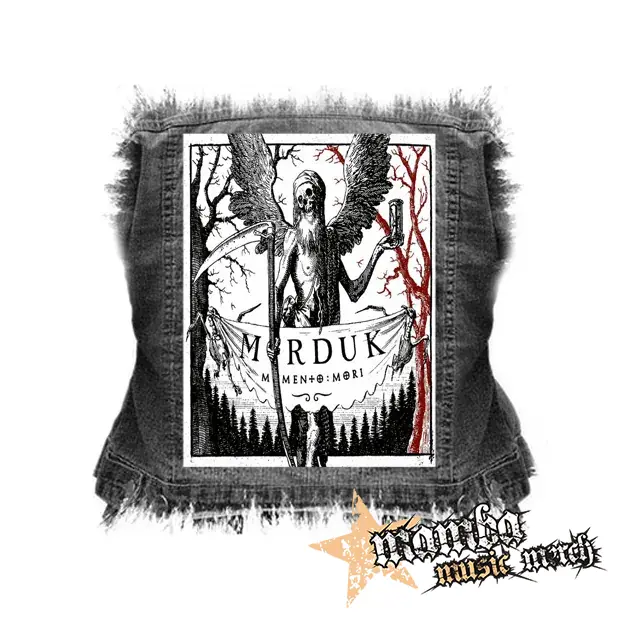 MARDUK - Memento Mori - chrbtová nášivka (36 x 27 cm)