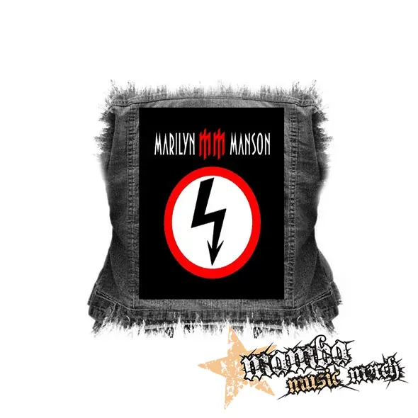 MARILYN MANSON - The Cult - chrbtová nášivka (36 x 27 cm)