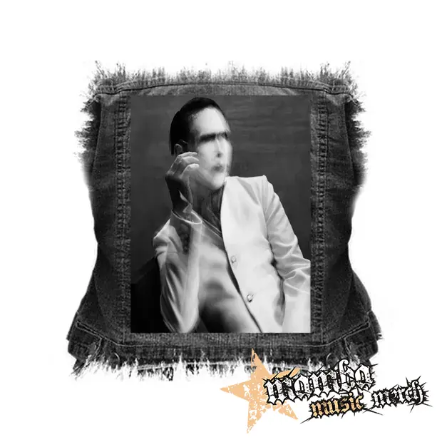 MARILYN MANSON - The Pale Emperor - chrbtová nášivka (36 x 27 cm)
