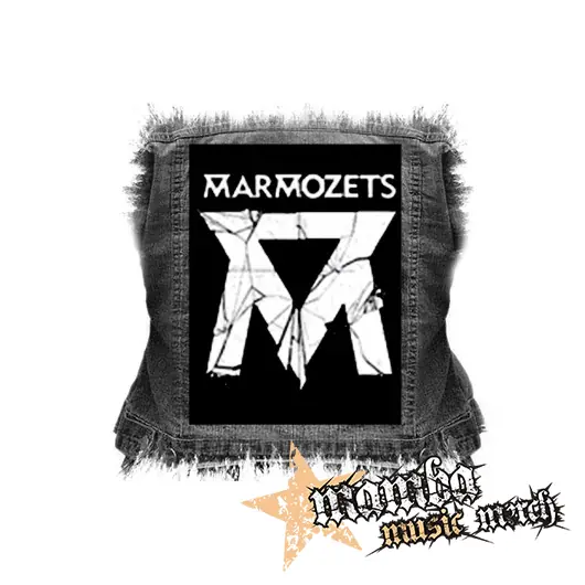 MARMOZETS - Smashed Logo - chrbtová nášivka (36 x 27 cm)