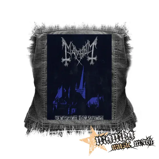 MAYHEM - De Mysteriis Dom Sathanas - chrbtová nášivka (36 x 27 cm)