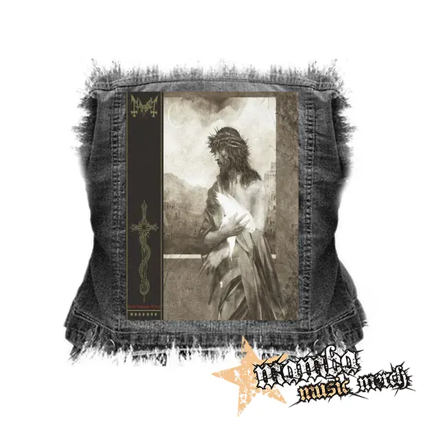 MAYHEM - Grand Declaration Of War New Cover - chrbtová nášivka (36 x 27 cm)