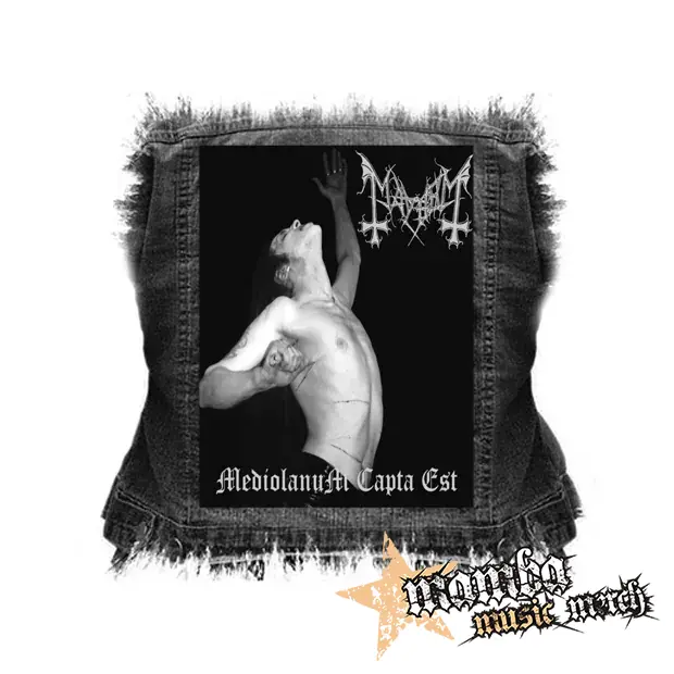 MAYHEM - Mediolanum Capta Est - chrbtová nášivka (36 x 27 cm)