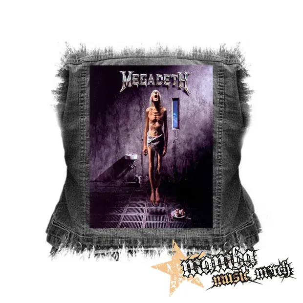 MEGADETH - Countdown To Extinction - chrbtová nášivka (36 x 27 cm)