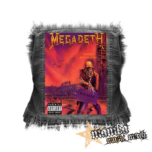MEGADETH - Peace Sells...But Who's Buying - chrbtová nášivka (36 x 27 cm)