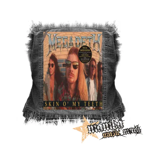 MEGADETH - Skin O My Teeth - chrbtová nášivka (36 x 27 cm)