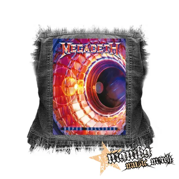 MEGADETH - Super Collider - chrbtová nášivka (36 x 27 cm)