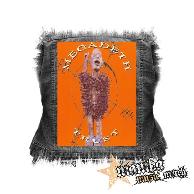 MEGADETH - Trust - chrbtová nášivka (36 x 27 cm)