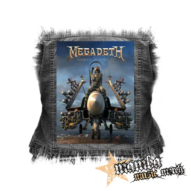 MEGADETH - Warheads On Foreheads - chrbtová nášivka (36 x 27 cm)