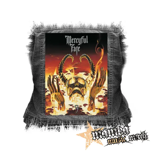MERCYFUL FATE - 9 - chrbtová nášivka (36 x 27 cm)
