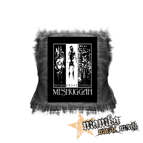 MESHUGGAH - Destroy Erase Improve - chrbtová nášivka (36 x 27 cm)