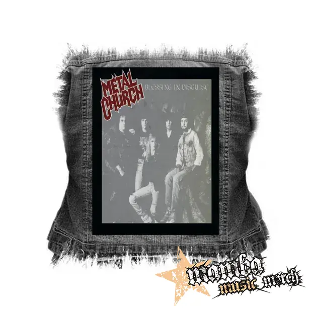METAL CHURCH - Blessing In Disguise - chrbtová nášivka (36 x 27 cm)