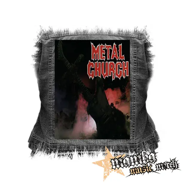 METAL CHURCH - Metal Church - chrbtová nášivka (36 x 27 cm)