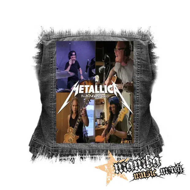 METALLICA - Blackened 2020 - chrbtová nášivka (36 x 27 cm)
