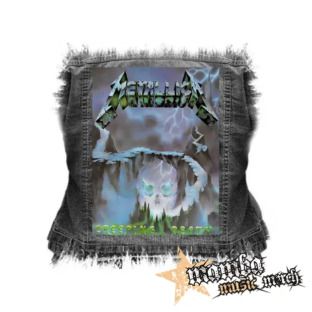 METALLICA - Creeping Death - chrbtová nášivka (36 x 27 cm)