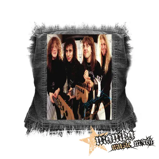 METALLICA - Garage Days Re-Revisited Ep Cover - chrbtová nášivka (36 x 27 cm)