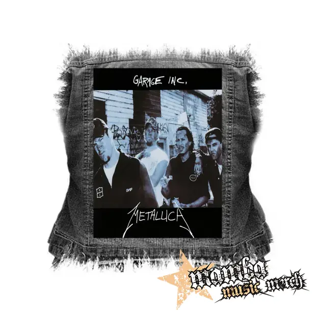 METALLICA - Garage Inc - chrbtová nášivka (36 x 27 cm)