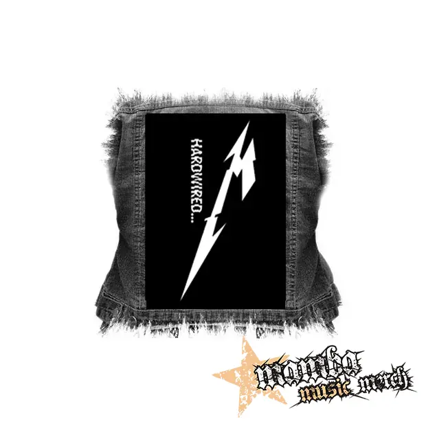 METALLICA - Hardwired B&W - chrbtová nášivka (36 x 27 cm)