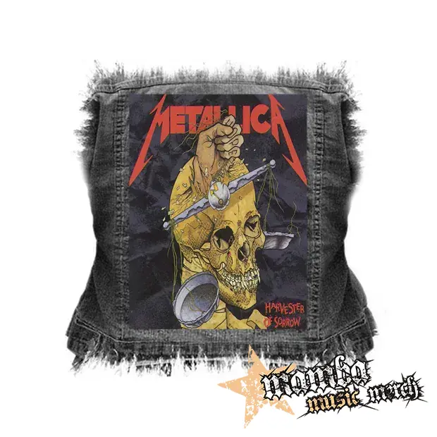 METALLICA - Harvester Of Sorrow - chrbtová nášivka (36 x 27 cm)