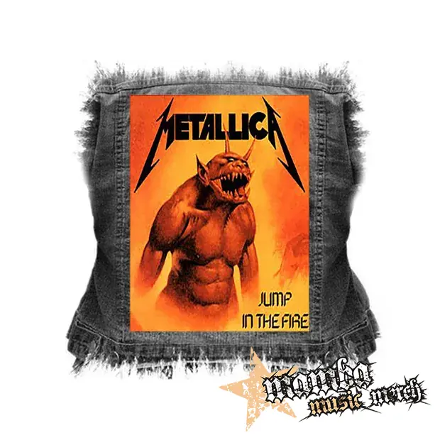METALLICA - Jump In The Fire - chrbtová nášivka (36 x 27 cm)