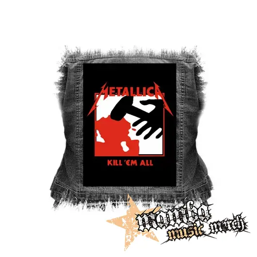 METALLICA - Kill Em All (2) - chrbtová nášivka (36 x 27 cm)