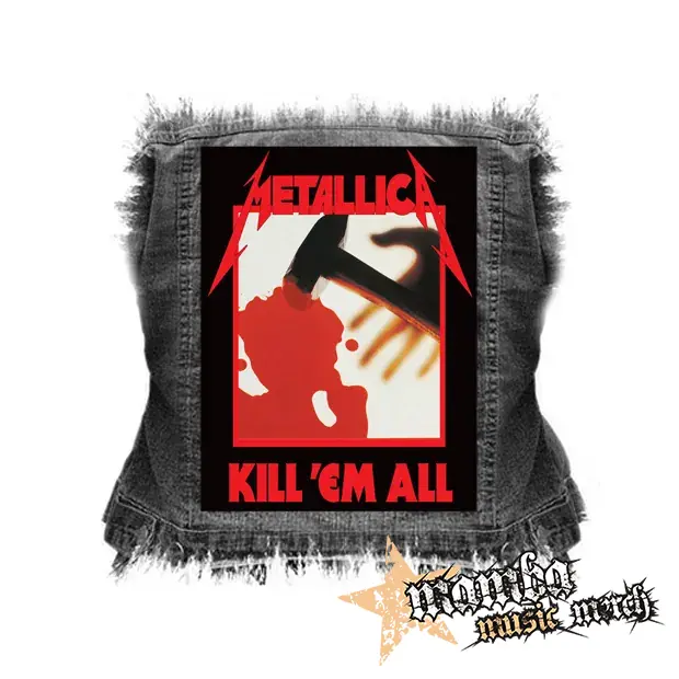 METALLICA - Kill Em All - chrbtová nášivka (36 x 27 cm)