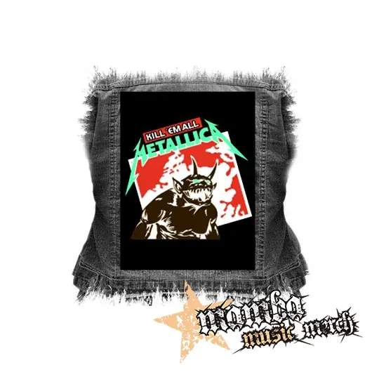 METALLICA - Monster Jump Color - chrbtová nášivka (36 x 27 cm)