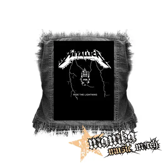METALLICA - Ride The Lightning (2) - chrbtová nášivka (36 x 27 cm)