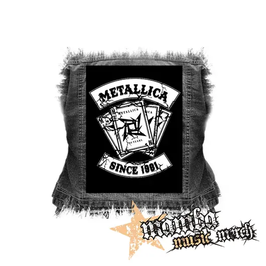 METALLICA - Since 1981 - chrbtová nášivka (36 x 27 cm)