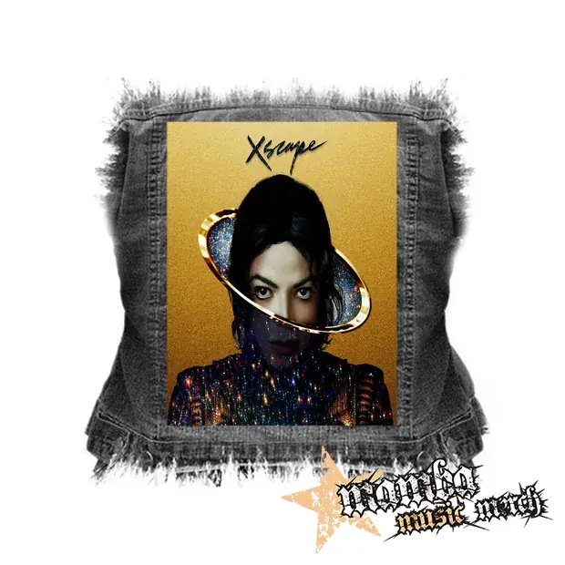 MICHAEL JACKSON - XSCAPE - chrbtová nášivka (36 x 27 cm)