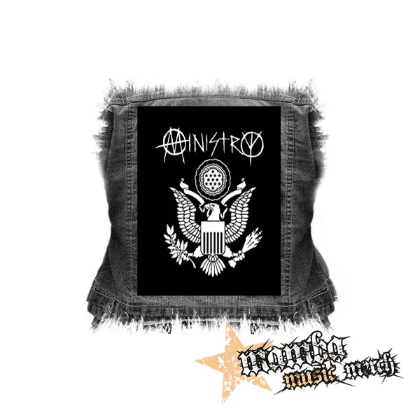 MINISTRY - Eagle Seal - chrbtová nášivka (36 x 27 cm)