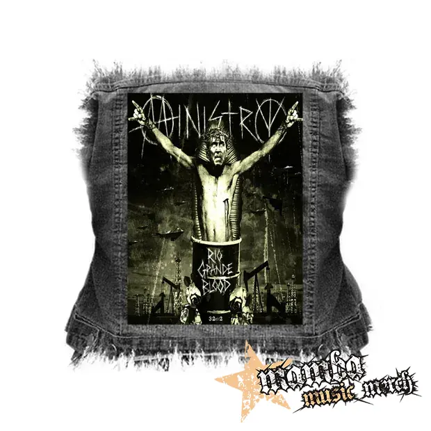 MINISTRY -Rio Grande Blood - chrbtová nášivka (36 x 27 cm)