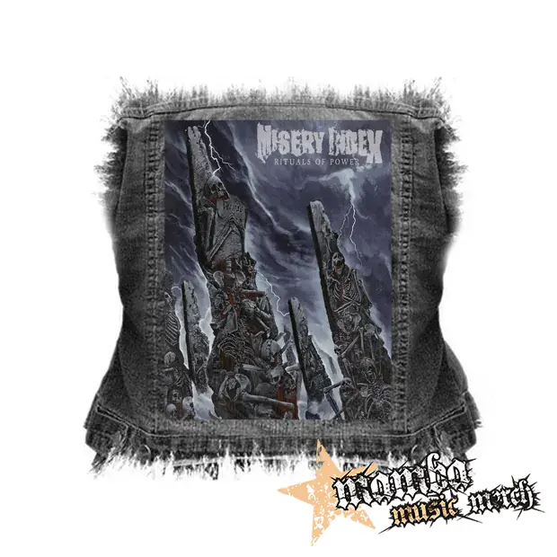 MISERY INDEX - Rituals of Power - chrbtová nášivka (36 x 27 cm)