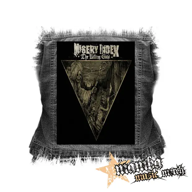 MISERY INDEX - The Killing Gods - chrbtová nášivka (36 x 27 cm)