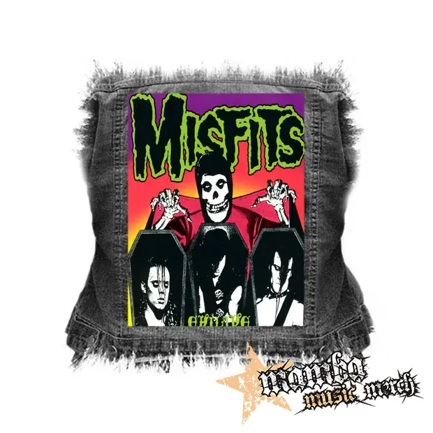MISFITS - Evilive - chrbtová nášivka (36 x 27 cm)