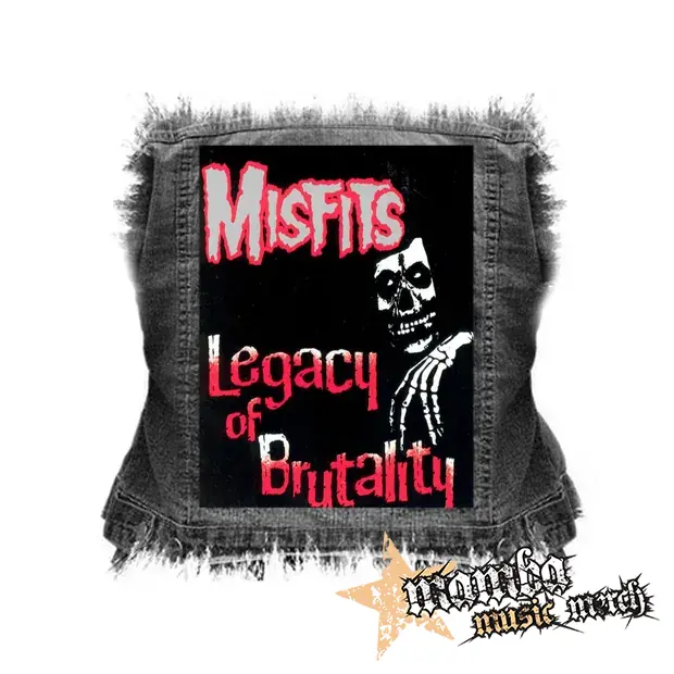 MISFITS - Legacy Of Brutality - chrbtová nášivka (36 x 27 cm)