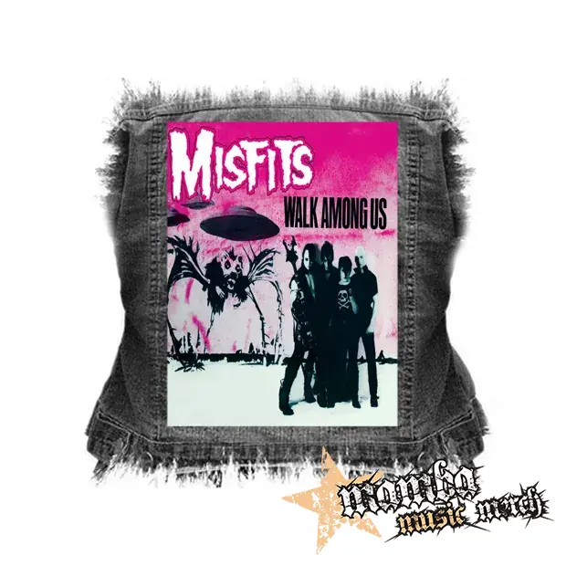 MISFITS - Walk Among Us - chrbtová nášivka (36 x 27 cm)