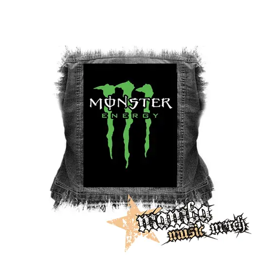 MONSTER ENERGY - Logo Crest - chrbtová nášivka (36 x 27 cm)