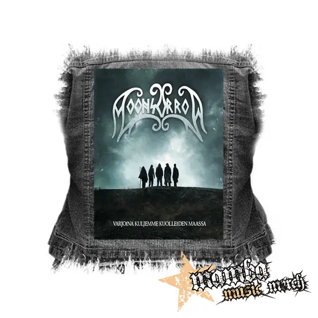 MOONSORROW - Varjoina kuljemme kuolleiden maassa - chrbtová nášivka (36 x 27 cm)