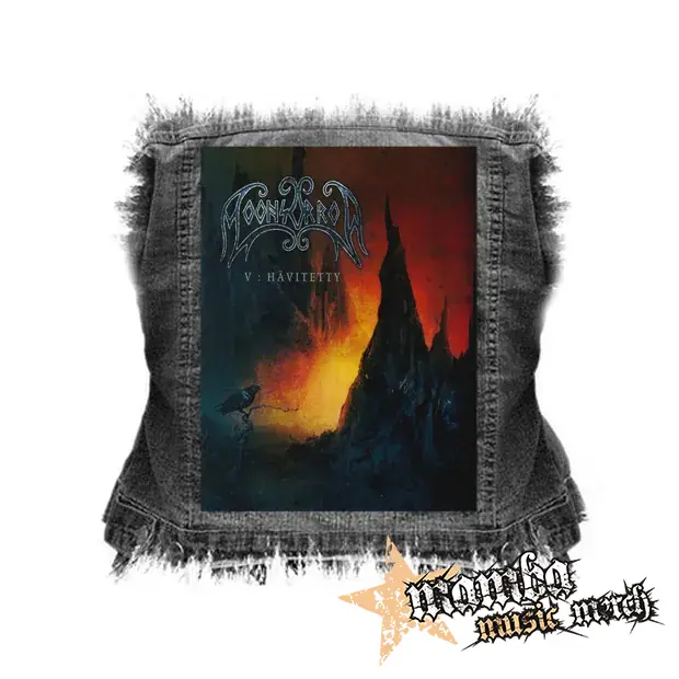MOONSORROW - Viides Luku - Havitetty - chrbtová nášivka (36 x 27 cm)