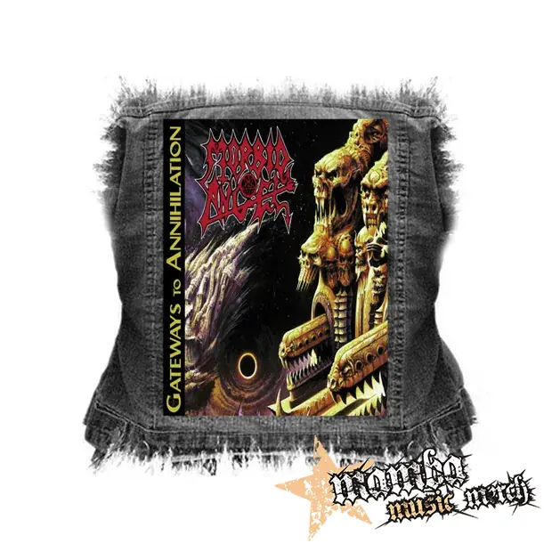 MORBID ANGEL - Gateways to Annihilation - chrbtová nášivka (36 x 27 cm)
