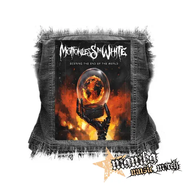 MOTIONLESS IN WHITE - Scoring The End Of The World - chrbtová nášivka (36 x 27 cm)