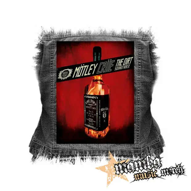 MOTLEY CRUE - The Dirt - chrbtová nášivka (36 x 27 cm)