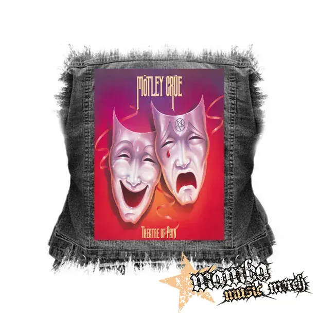 MOTLEY CRUE - Theatre Of Pain - chrbtová nášivka (36 x 27 cm)