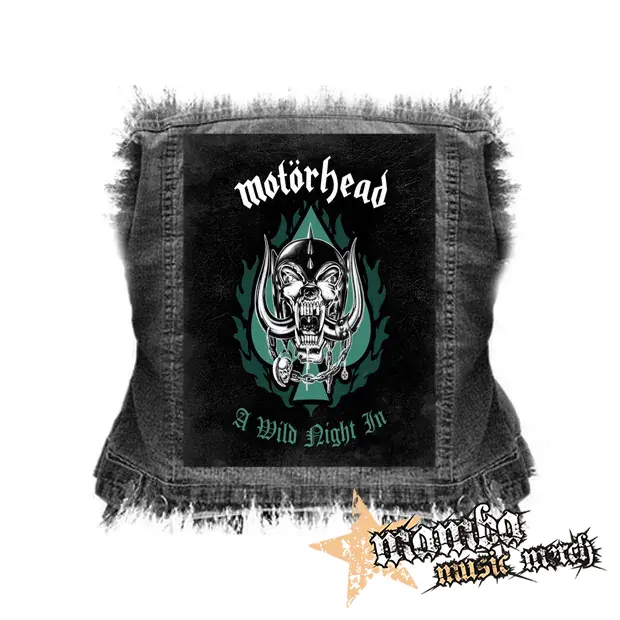 MOTORHEAD - A Wild Night In - chrbtová nášivka (36 x 27 cm)