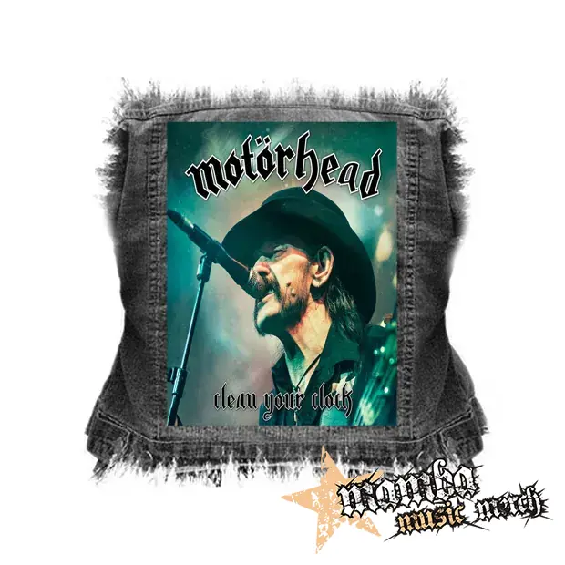 MOTORHEAD - Clean Your Clock - chrbtová nášivka (36 x 27 cm)