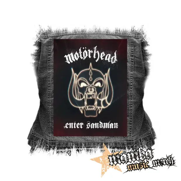 MOTORHEAD - Enter Sandman EP - chrbtová nášivka (36 x 27 cm)