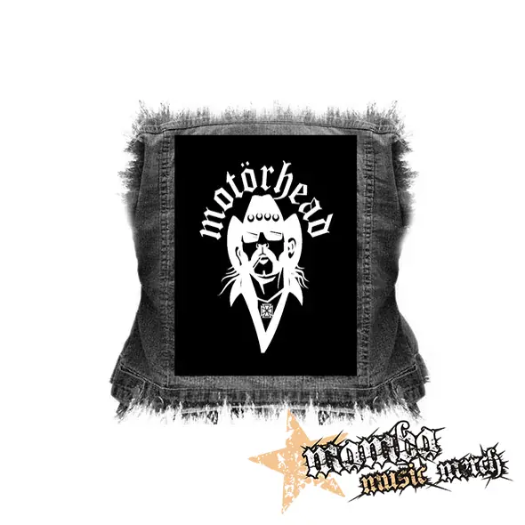 MOTORHEAD - Lemmy Logo - chrbtová nášivka (36 x 27 cm)