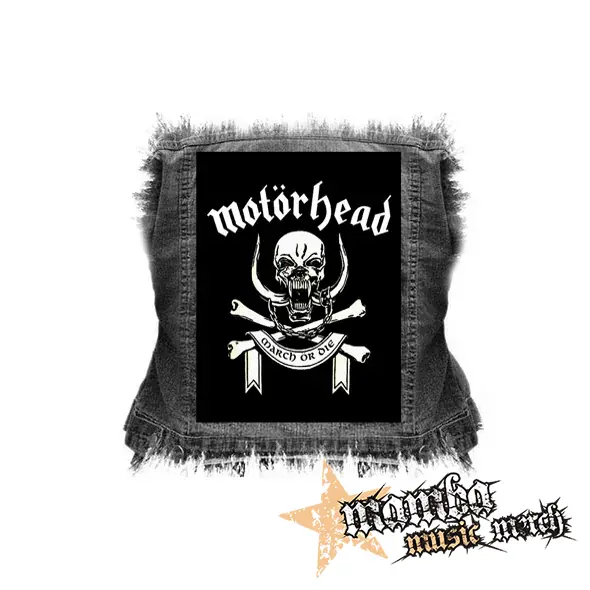 MOTORHEAD - March Or Die (2) - chrbtová nášivka (36 x 27 cm)